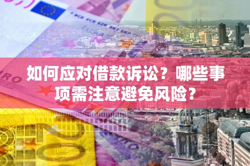 北京如何应对借款诉讼？哪些事项需注意避免风险？