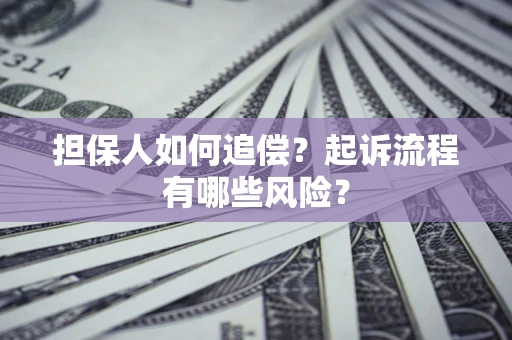 北京担保人如何追偿？起诉流程有哪些风险？
