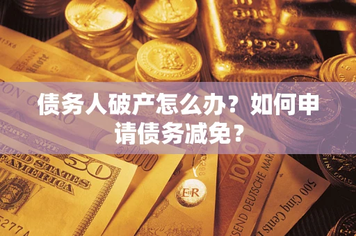 北京债务人破产怎么办？如何申请债务减免？