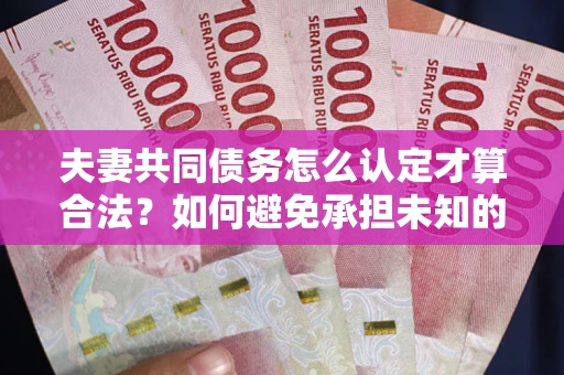 北京夫妻共同债务怎么认定才算合法？如何避免承担未知的债务风险？